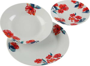 18dílná sada porcelánových talířů Versa Paradis VERSA
