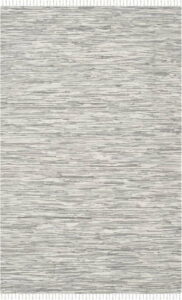 Bavlněný koberec ve stříbrné barvě Safavieh Cabrera
