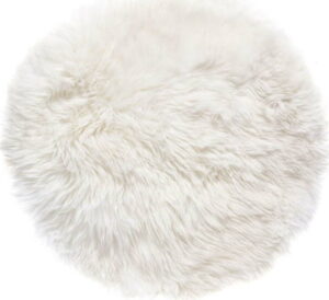 Bílý koberec z ovčí kožešiny Royal Dream Zealand