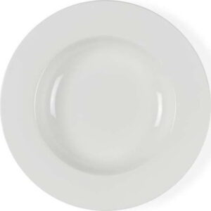 Bílý porcelánový polévkový talíř Bitz Mensa
