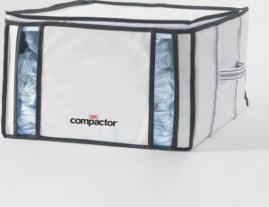 Bíly úložný box s vakuovým obalem Compactor Black Edition