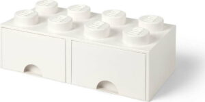 Bílý úložný box se dvěma šuplíky LEGO® LEGO