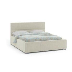 Čalouněná postel NEVADA 160x200 cm Krémová KOLA