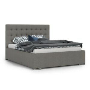 Čalouněná postel PRIMO 180x200 cm Tmavě šedá KOLA