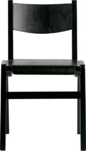 Černá jídelní židle BePureHome Academy BePureHome