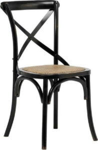 Černá jídelní židle Interstil Vintage Interstil