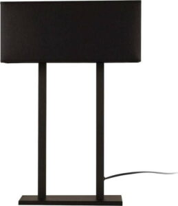 Černá stolní lampa s černým podstavcem Way Surf III Homemania