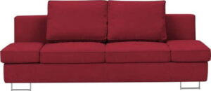 Červená dvojmístná rozkládací pohovka Windsor & Co Sofas Iota Windsor & Co Sofas