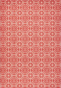 Červený koberec Hanse Home Gloria Pattern