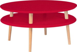 Červený konferenční stolek Ragaba Ufo