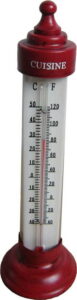 Červený teploměr Antic Line Cuisine Thermometer Antic Line