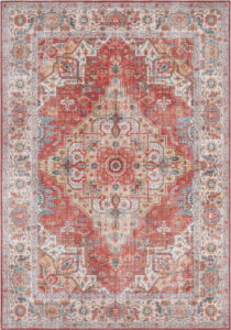 Cihlově červený koberec Nouristan Sylla