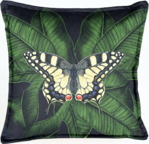 Dekorativní povlak na polštář Velvet Atelier Butterfly