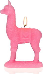 Dekorativní svíčka ve tvaru aplaky Versa Alpaca VERSA