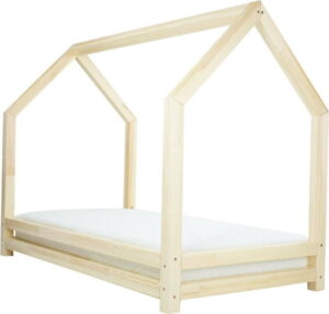 Dětská postel z přírodního smrkového dřeva Benlemi Funny
