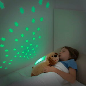 Dětský plyšový LED projektor InnovaGoods Dog InnovaGoods
