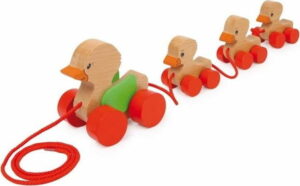 Dřevěná hračka Legler Duck Family Legler