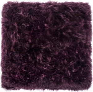 Fialový koberec z ovčí kožešiny Royal Dream Zealand Square