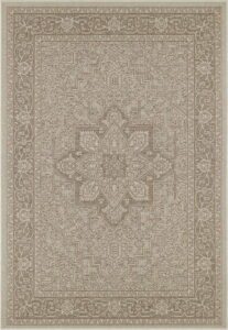 Hnědo-béžový venkovní koberec Bougari Anjara