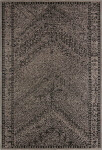 Hnědo-černý venkovní koberec Bougari Mardin