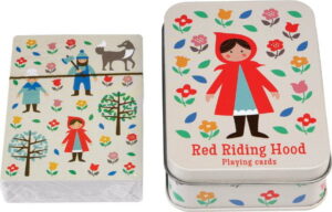 Hrací karty s motivem Červené Karkulky Rex London Red Riding Hood Rex London