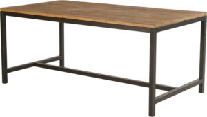 Jídelní stůl s deskou z jilmového dřeva Interstil Vintage