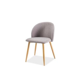 Jídelní židle ERIN šedý textil SIGNAL meble