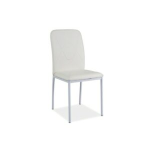 Jídelní židle H-623 bílá/bílé nohy SIGNAL meble
