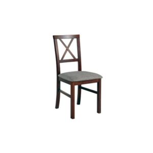 Jídelní židle MILANO 4 Bílá Tkanina 12 MIX-DREW