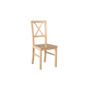 Jídelní židle MILANO 4D Bílá Tkanina 10 MIX-DREW