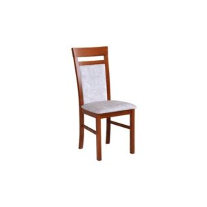 Jídelní židle MILANO 6 Bílá Tkanina 13 MIX-DREW