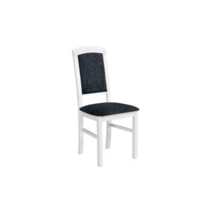Jídelní židle NILO 4 Bílá Tkanina 11 MIX-DREW