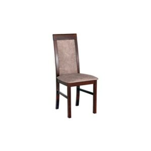 Jídelní židle NILO 6 Bílá Tkanina 16x MIX-DREW