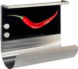 Magnetický držák na utěrky s poličkou Wenko Hot Pepper WENKO