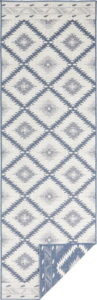 Modro-krémový venkovní koberec Bougari Malibu