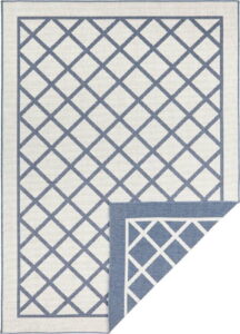 Modro-krémový venkovní koberec Bougari Sydney