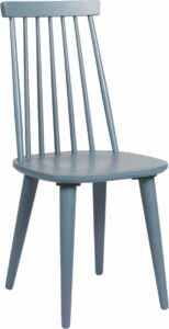 Modro-šedá jídelní židle ze dřeva kaučukovníku Rowico Lotta Rowico