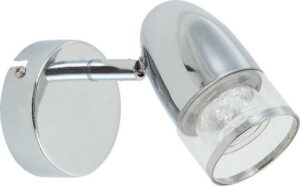 Nástěnné svítidlo ve stříbrné barvě s LED světlem SULION Perls SULION