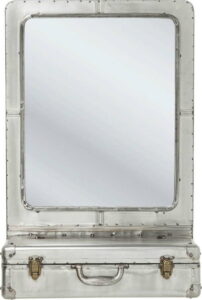 Nástěnné zrcadlo s úložným prostorem Kare Design Suitcase Kare Design