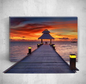 Nástěnný 3D obraz Mosticx Sunset Dock