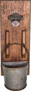 Nástěnný otevírák na lahve z borovicového dřeva Antic Line Deco Antic Line