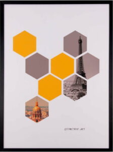 Obraz sømcasa Hexagons