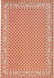 Oranžovo-krémový venkovní koberec Bougari Royal