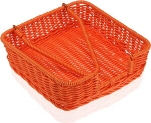 Oranžový košík na papírové ubrousky Versa Wonda