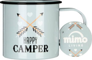 Plechový hrnek Premier Housewares Happy Camper