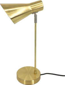 Pozlacená stolní lampa Leitmotiv Beaufort Leitmotiv