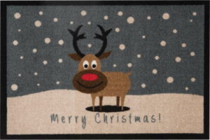Rohožka Hanse Home Merry Christmas Reindeer