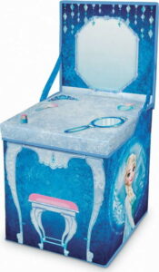 Rozkládací úložný box s hracím stolkem Domopak Frozen Domopak