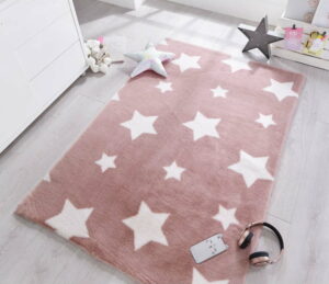 Růžový koberec Flair Rugs Twinkle