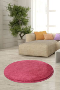 Růžový koberec Milano